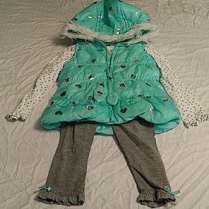 3 piece girls set